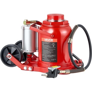 VEVOR Pneumatic Bottle Jack 50T Hydraulic Car Jack Lift Range 27-43cm Air Transmission Jack 110231lbs for Heavy Duty Vehicles(50T Air Hydraulic)