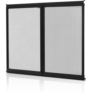 VEVOR RV Screen Door Protector, 22.5 x 20 inch Door Grille, Easy to Install and Disassemble, Reinforced Breathable Protective Mesh, Aluminum Alloy Camper RV Entry Protector for Pet Protection, Black(20 x 24.5 in)