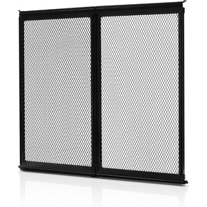 VEVOR RV Screen Door Protector, 22.5 x 20 inch Door Grille, Easy to Install and Disassemble, Reinforced Breathable Protective Mesh, Aluminum Alloy Camper RV Entry Protector for Pet Protection, Black(20 x 22.5 in)