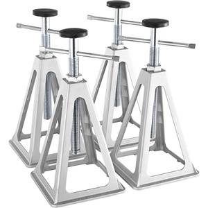 VEVOR RV Stabilizer Jacks, 4 Pack Aluminum RV Leveling Jacks, RV Stack Jacks for RV Travel Trailer Camper, Single Screw Jack Support up to 6000 Lbs, Adjustable from 11 inch to 17 inch