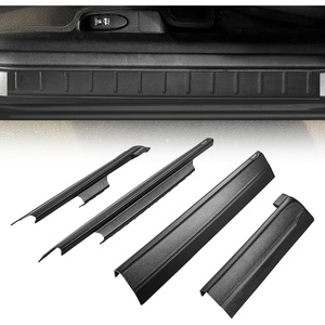 VEVOR Rocker Panel Guard, Compatible with 1999-2006 Chevrolet Silverado Extended Cab, Replacement for 14089 Trail Armor Side Skirts Extension Body Kit, Driver Side, 3M Adhesive, Black(1999-2006 Chevrolet Silverado)