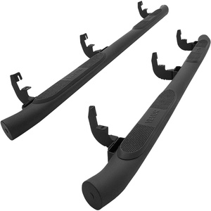 VEVOR Running Boards, 6″ Step Bars Compatible with 2019-2023 Chevy Silverado/GMC Sierra 1500, 2020-2024 2500/3500HD Crew Cab, 201 Stainless Steel Side Steps Nerf Bars, 500LBS, 2 Piece(15-25 Colorado/Canyon Crew Cab)