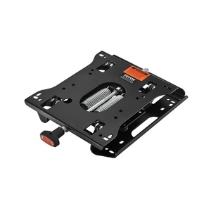 VEVOR Seat Suspension Kit Without Seat Slider Track, Universal Air Ride Seat Suspension for Zero Turn Lawn Mower, Adjustable Tractor Seat Suspension ‎Kit Compatible with Forklift, Bulldozers Seat(No Slide Rail/Spring)
