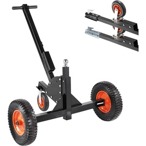 VEVOR Trailer Dolly, 1500lbs Tongue Weight Capacity, 2 in 1 Trailer Mover with 2 in Ball, 16 in Pneumatic Tires and Universal Wheel, Portable Tow Dolly for Moving Car RV Trailers(1500LBS)