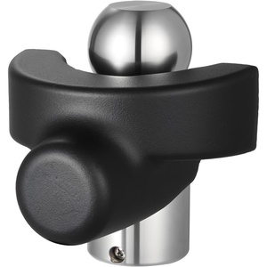 VEVOR Trailer Hitch Lock Kit, Compatible with 2-5/16 in Couplers, Heavy-Duty Anti-Theft Trailer Ball Lock with 3 Keys & Padlock, Prying-Resistant & Impact-Resistant, Fits for RVs, Boats, Trailers(2-5/16 in)