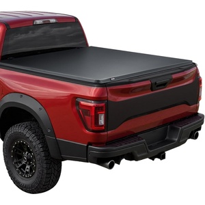 VEVOR Tri-Fold Truck Bed Tonneau Cover, Compatible with 2019-2024 Chevy Silverado GMC Sierra 1500 (NOT FIT 19-24 Classic) 5’8″ Bed, Fit 5.8′ x 5.3′ (70″ x 63.3″) Inside Bed, 400 lbs Capacity, Black(5.2ft)