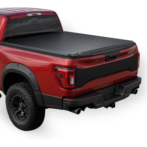 VEVOR Tri-Fold Truck Bed Tonneau Cover, Compatible with 2019-2024 Chevy Silverado GMC Sierra 1500 (NOT FIT 19-24 Classic) 5’8″ Bed, Fit 5.8′ x 5.3′ (70″ x 63.3″) Inside Bed, 400 lbs Capacity, Black(6.9ft)