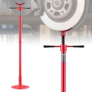 VEVOR Underhoist Support Stand, 3/4 Ton (1653 lbs) Capacity Under Hoist Jack Stand, Lifting from 54.02″ to 83.86″, Bearing Mounted Spin Handle, Self-Locking Threaded Screw, Support Vehicle Components