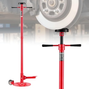 VEVOR Underhoist Support Stand, 3/4 Ton (1653 lbs) Capacity Under Hoist Jack Stand with Two Wheels, Lifting from 51.97″ to 80″, Bearing Mounted Spin Handle, Foot Pedal, Support Vehicle Components