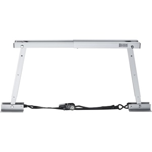 VEVOR Universal RV Stabilizer, RV Bumper Stabilizer for Trailers, Campers, Fifth Wheel, Compact Foldable Design for Easy Storage, Adjustable Height from 12 inch to 28 inch, Reduces RV Wobble, 1 Pack(1 Pack)