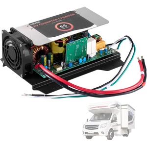 VEVOR WF-8955-AD-MBA Main Board Assembly, 55 Amp, Three-Stage RV Power Converter Replacement Unit, Compatible with Lithium Lead Acid Battery, Fit for WF-8955, Parallax 7145 & 7145 Series Converters(Silver)