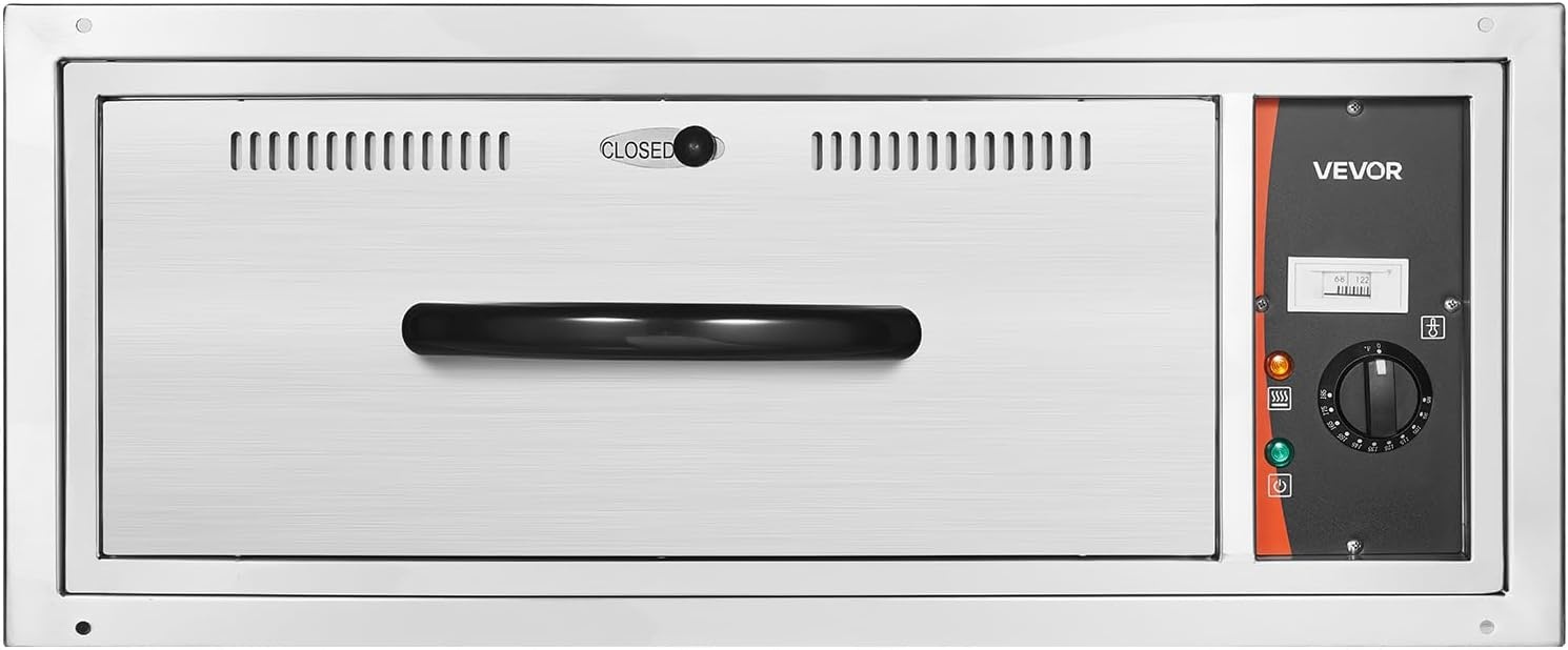 image:imageVEVOR Commercial Electric Drawer Warmer ThreeDrawer Stainless Steel Food Warmer Freestanding Standard Warming Drawer Cabinet 85F185F Wide Temperature Range for Restaurant Hotel Buffet Bakery3150 x 2362 x 1315 in