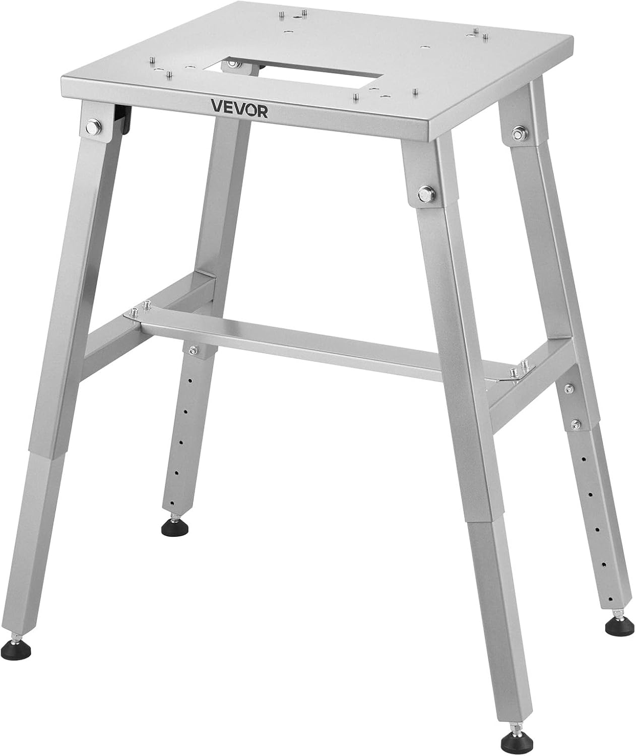 image:imageVEVOR Commercial Electric Meat Bandsaw 1100W Bone Sawing Machine with 124 x 181 Workbench 043 Cutting Thickness 7 Extra Replacement Blades for Cutting Bone Frozen Meat Pork Beef amp RibsBandsaw Stand