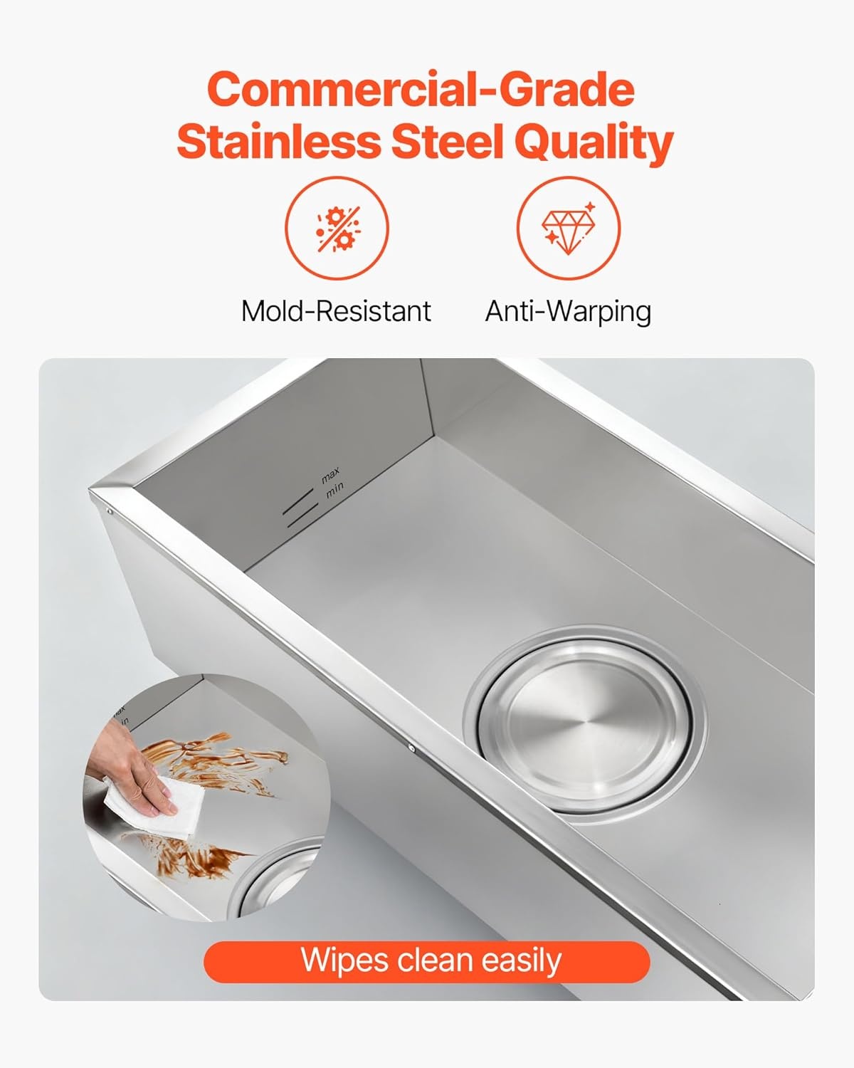 image:imageVEVOR Commercial Food Warmer 1500W Electric Stainless Steel Steam Food Warmer Fast Heating Countertop Buffet Bain Marie with Four 13 Size Food Pans for Catering Restaurants Parties amp Buffets2913 x 1398 x 1063 in