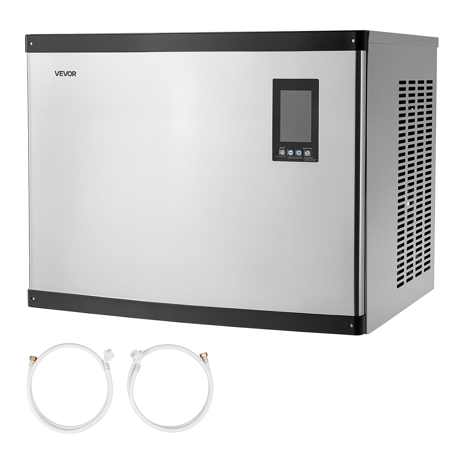 image:imageVEVOR Commercial Ice Maker Machine Head 300 LbsDay Stainless Steel Ice Machine with Scheduled IceMaking SelfCleaning Adjustable Thickness Ideal for Restaurant Bar Cafe Hotel Head Only1000LBS24H