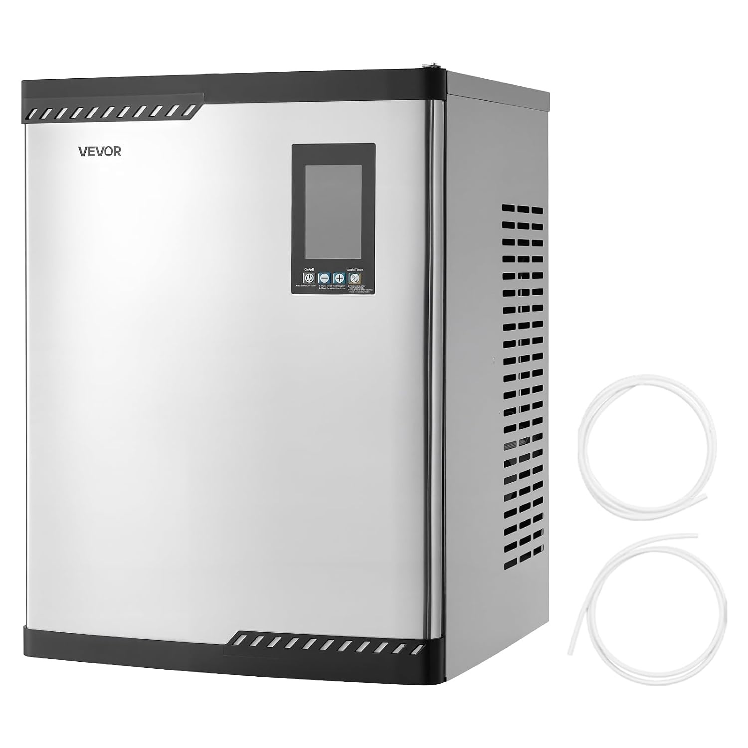 image:imageVEVOR Commercial Ice Maker Machine Head 300 LbsDay Stainless Steel Ice Machine with Scheduled IceMaking SelfCleaning Adjustable Thickness Ideal for Restaurant Bar Cafe Hotel Head Only800LBS24HGS