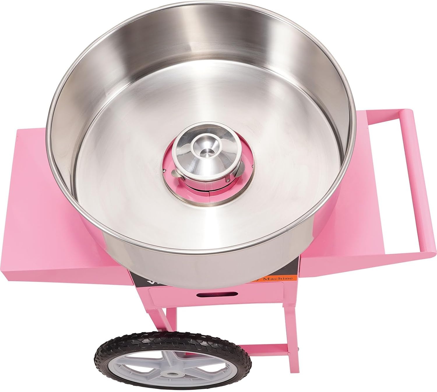 image:imageVEVOR Electric Cotton Candy Machine 1000W Candy Floss Maker Commercial Cotton Candy Machine with Stainless Steel Bowl Sugar Scoop and Drawer Perfect for Home Kids Birthday Family Party BluePink
