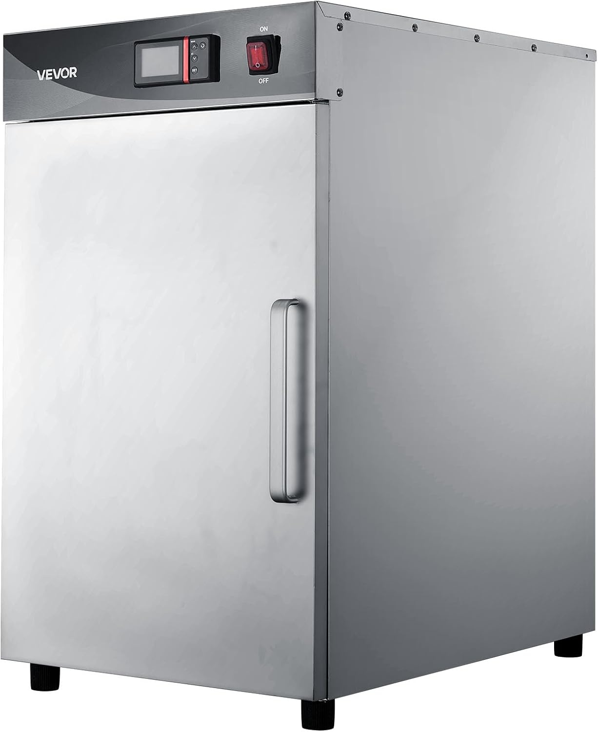 image:imageVEVOR Electric Hot Box Food Warmer 4Tier Commercial Warming Cabinet with Water Tray DoubleDoor and Adjustable Shelves Stainless Steel Food Warmer Cabinet for Restaurant Kitchen Pizza Chicken5 Tier