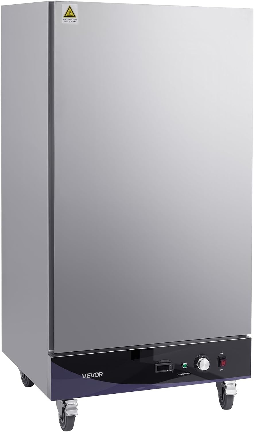 image:imageVEVOR Electric Hot Box Food Warmer 4Tier Commercial Warming Cabinet with Water Tray DoubleDoor and Adjustable Shelves Stainless Steel Food Warmer Cabinet for Restaurant Kitchen Pizza Chicken8 Tier