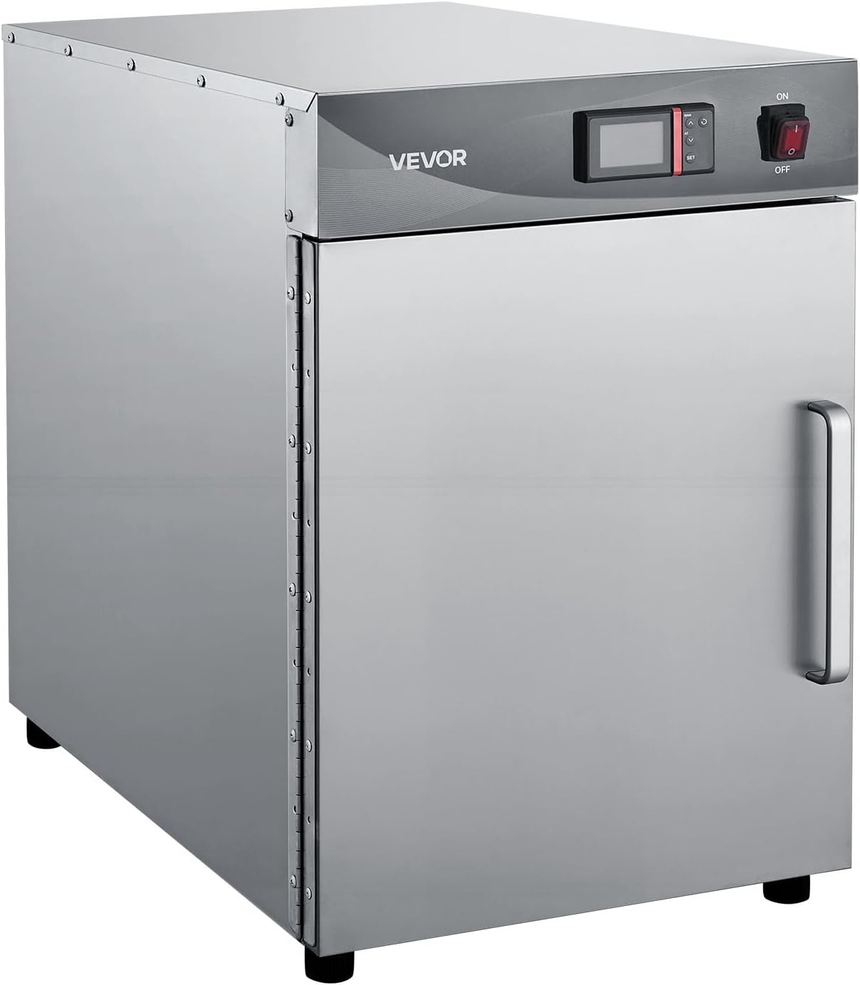 image:imageVEVOR Electric Hot Box Food Warmer 4Tier Commercial Warming Cabinet with Water Tray DoubleDoor and Adjustable Shelves Stainless Steel Food Warmer Cabinet for Restaurant Kitchen Pizza Chicken4 Tier