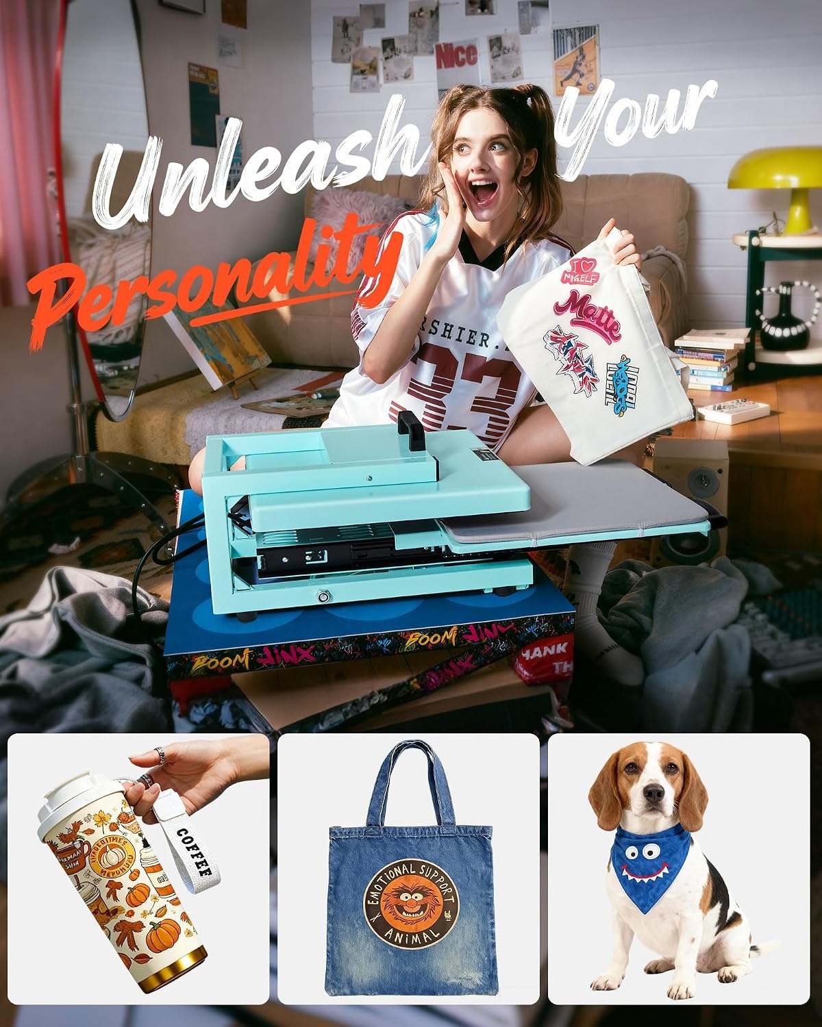 image:imageVEVOR Heat Press 15x15 Power Heat Press Machine for TShirts Fast Heating High Pressure Digital Industrial Sublimation Printer for Heat Transfer Vinyl Dark Black15X15 5 in 1Green