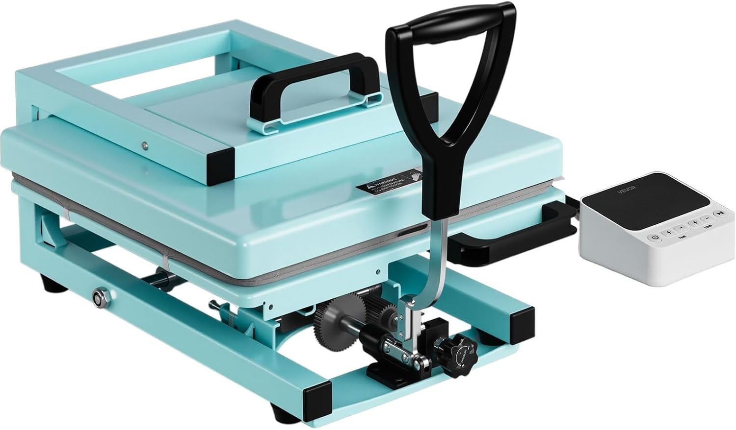 image:imageVEVOR Heat Press 15x15 Power Heat Press Machine for TShirts Fast Heating High Pressure Digital Industrial Sublimation Printer for Heat Transfer Vinyl Dark Black15X15 5 in 1Green