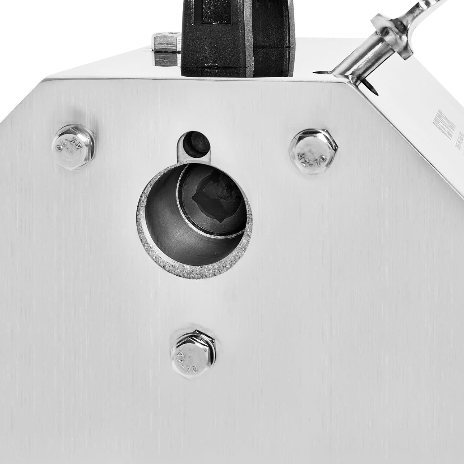 image:imageVEVOR Manual Meat Mixer 10L Fixed Tank Heavy Duty Stainless Steel Hand Mixer for Ground Beef amp Sausage Max 15lb Mixing Meat Capacity with Gear Box and Lid HandleCT8