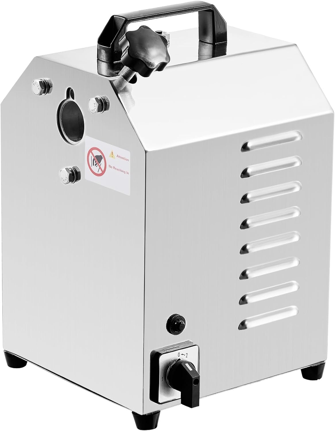 image:imageVEVOR Manual Meat Mixer 10L Fixed Tank Heavy Duty Stainless Steel Hand Mixer for Ground Beef amp Sausage Max 15lb Mixing Meat Capacity with Gear Box and Lid HandleCT22
