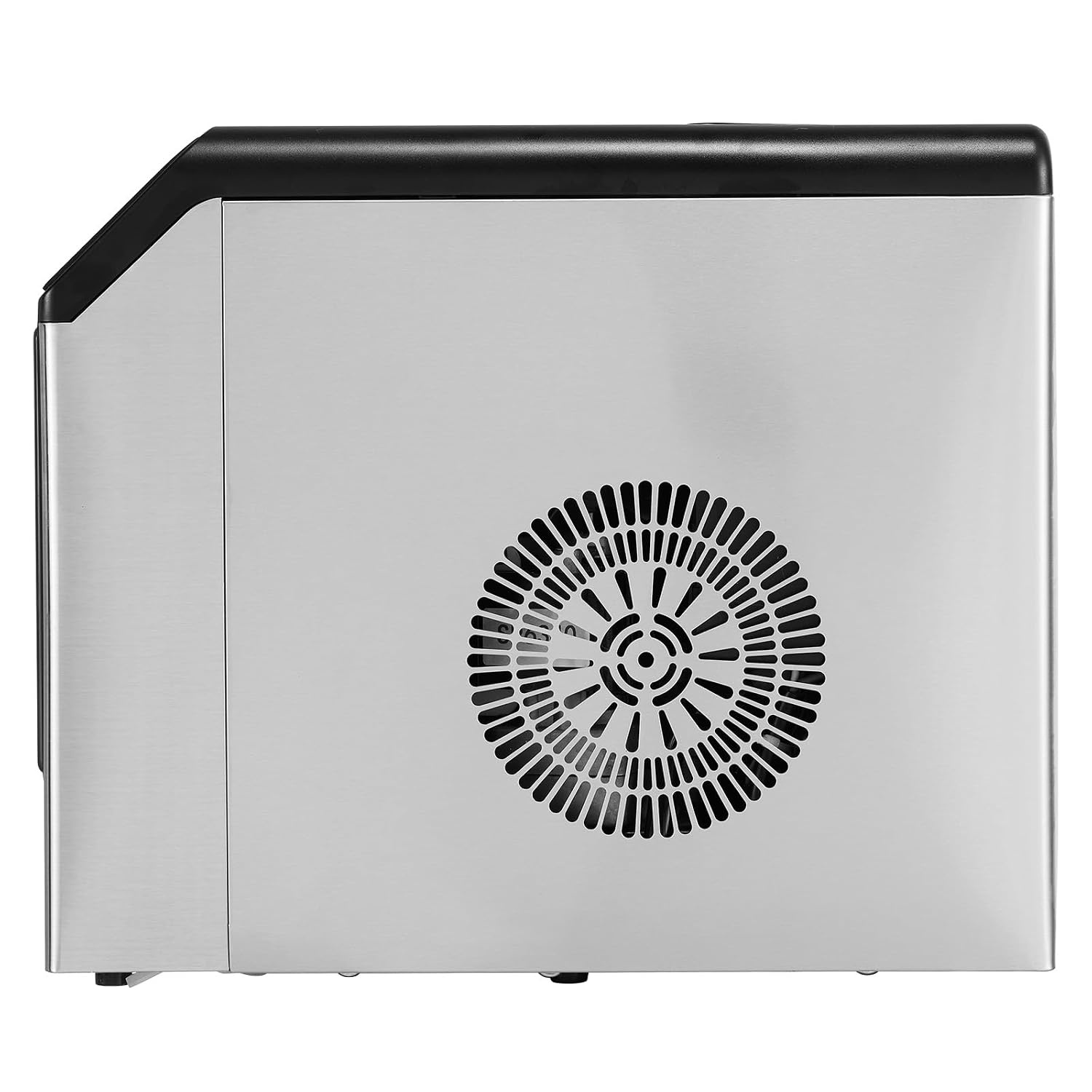 image:imageVEVOR Nugget Ice Maker 33lbs Pebble Ice Maker amp SelfCleaning Features for Home or Office