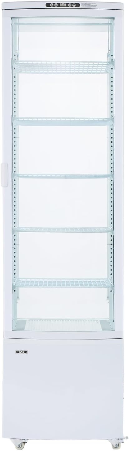 image:imageVEVOR Refrigerated Display Case 3 CuFt85L Countertop Pastry Display Case 3Tier Commercial Cake Refrigerator with LED Lighting TURBO Cooling FrostFree AirCooling for Bakery Dessert Shop98 CuFtNew