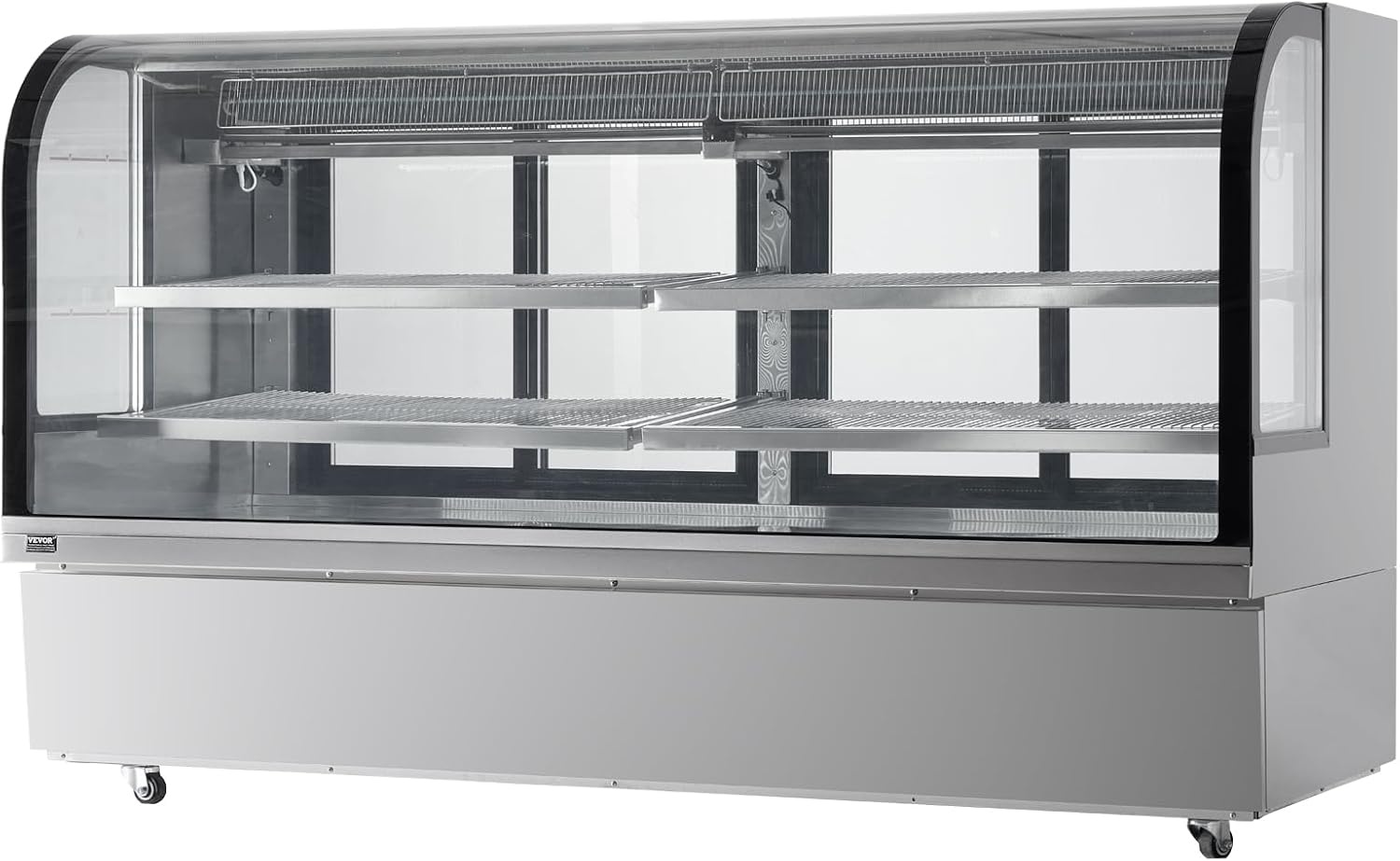 image:imageVEVOR Refrigerated Display Case 98 CuFt278L Large Pastry Display Case 5Tier Commercial Display Refrigerator with LED Lighting TURBO Cooling FrostFree AirCooling for Bakery32 CuFt