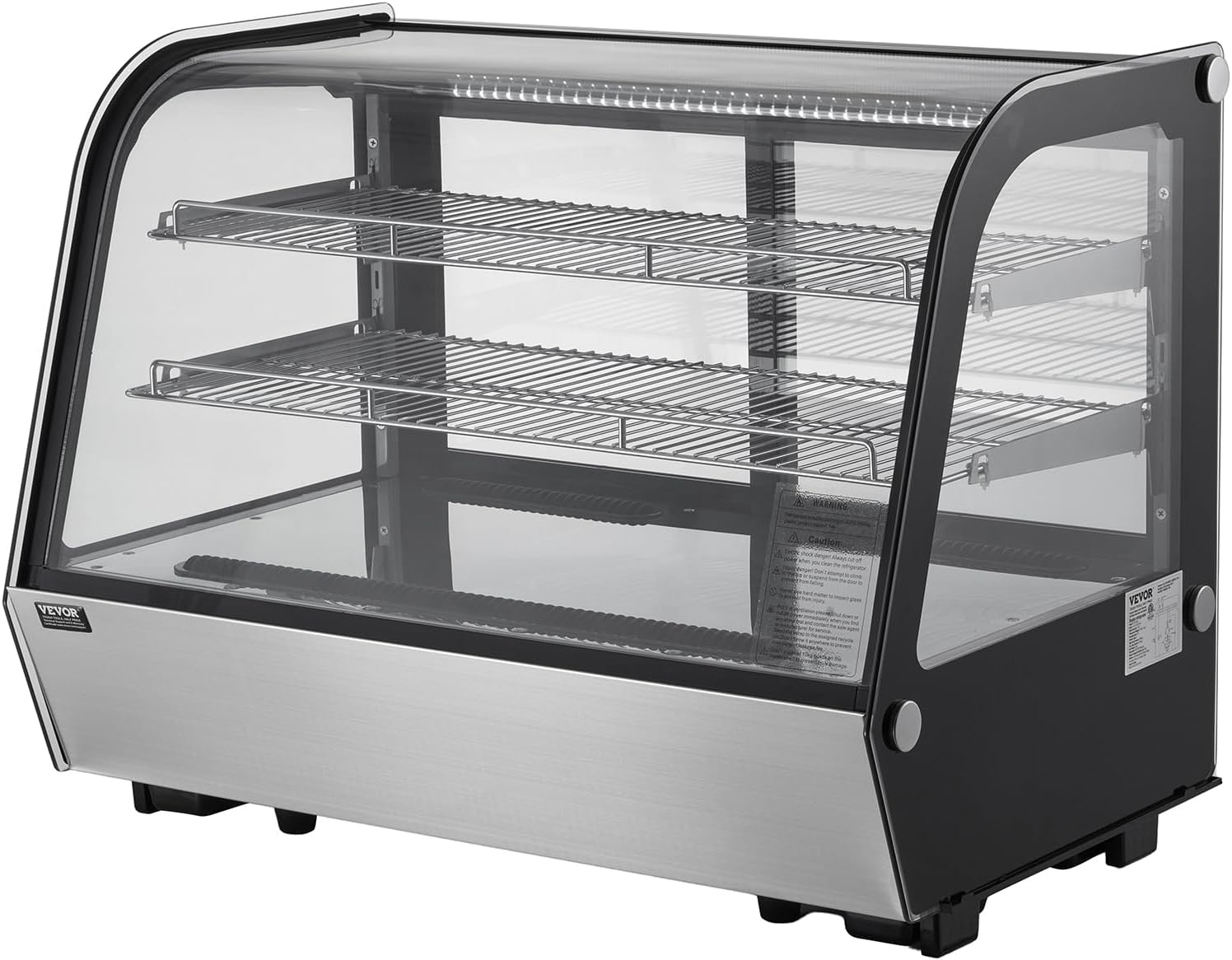 image:imageVEVOR Refrigerated Display Case 98 CuFt278L Large Pastry Display Case 5Tier Commercial Display Refrigerator with LED Lighting TURBO Cooling FrostFree AirCooling for Bakery5 CuFt