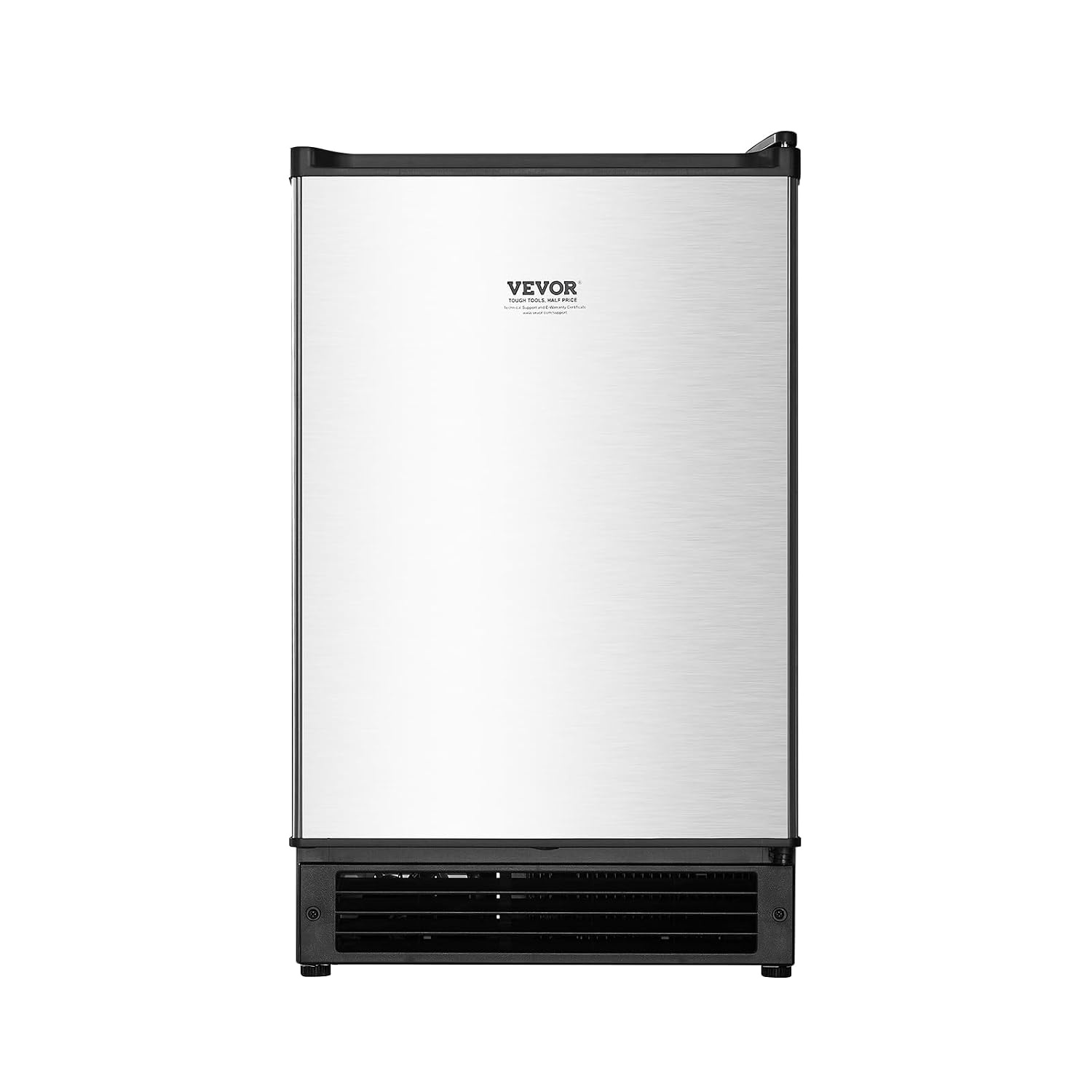 image:imageVEVOR Undercounter Builtin Ice Maker 15 LbsDay Under Counter Ice Maker Machine with Reversible Door Stainless Steel Freestanding Ice Maker for Commercial Home Kitchen No Drain RequiredCrescent Ice