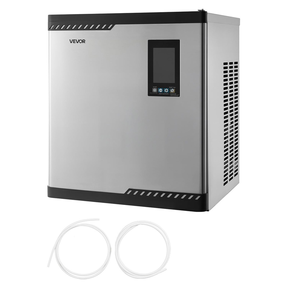 image:imageVEVOR Commercial Ice Maker Machine Head 300 LbsDay Stainless Steel Ice Machine with Scheduled IceMaking SelfCleaning Adjustable Thickness Ideal for Restaurant Bar Cafe Hotel Head Only1969 x 1969 x 2244 in