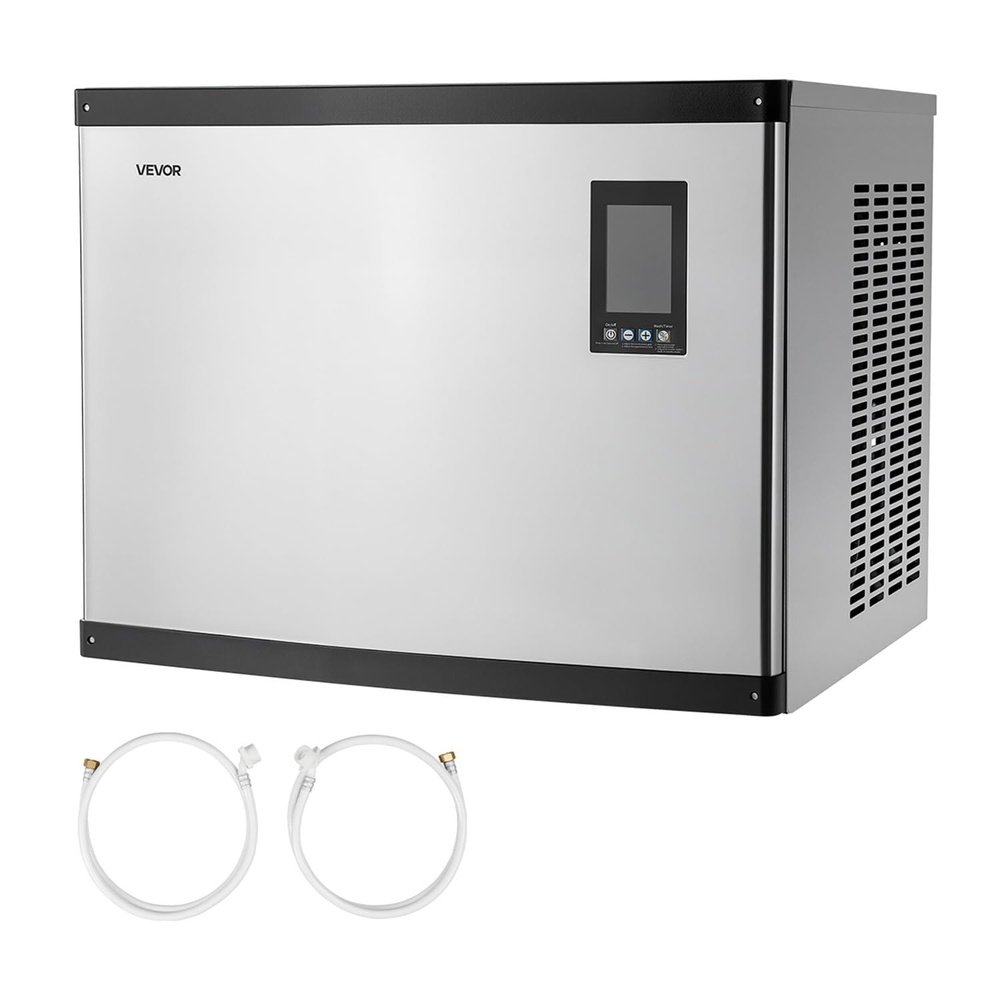 image:imageVEVOR Commercial Ice Maker Machine Head 300 LbsDay Stainless Steel Ice Machine with Scheduled IceMaking SelfCleaning Adjustable Thickness Ideal for Restaurant Bar Cafe Hotel Head Only1000LBS24H