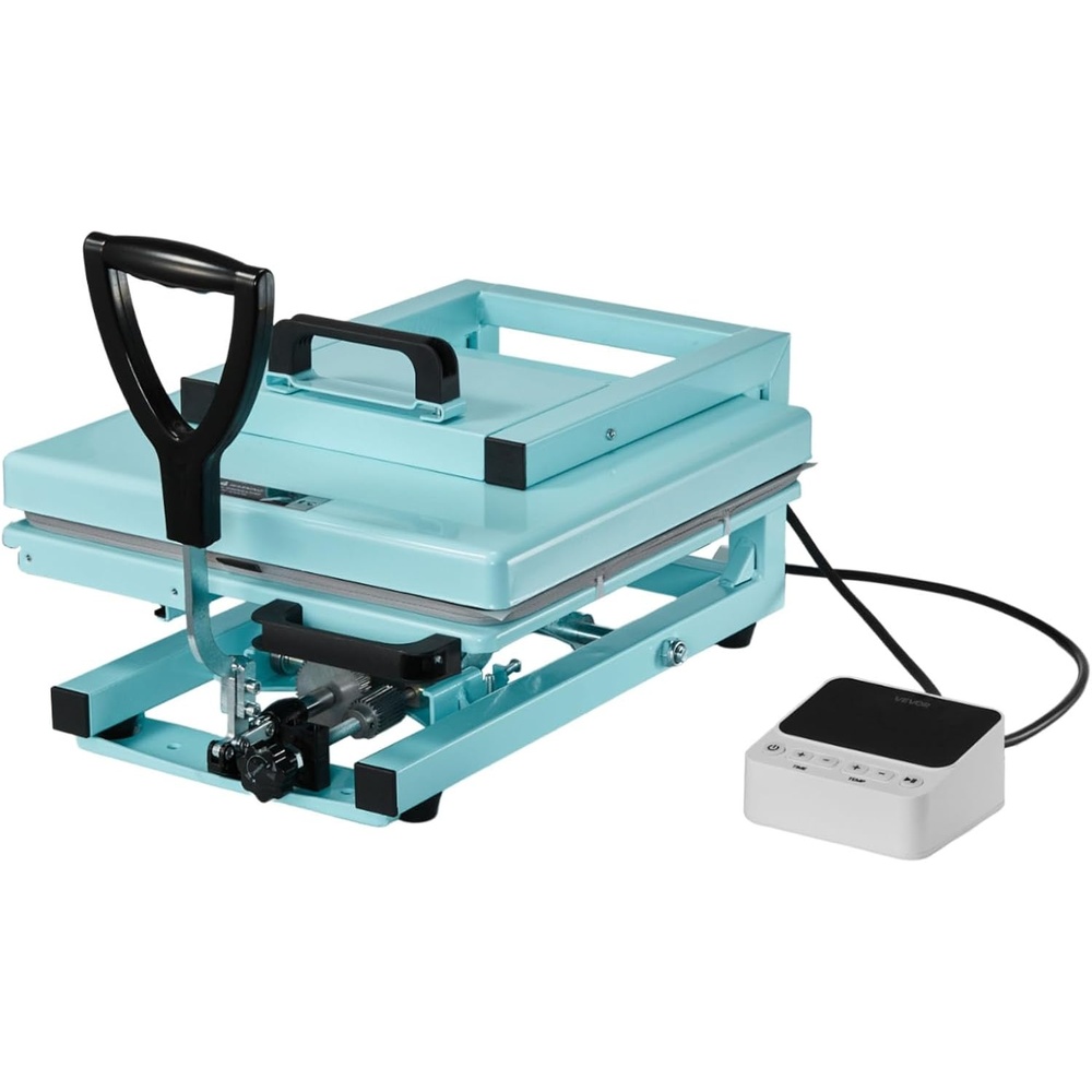 image:imageVEVOR Heat Press 15x15 Power Heat Press Machine for TShirts Fast Heating High Pressure Digital Industrial Sublimation Printer for Heat Transfer Vinyl Dark Black15X15 5 in 1Green