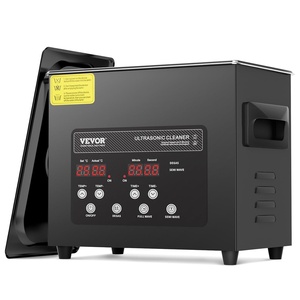 VEVOR 2L Ultra Sonic Cleaner, 60W Digital Sonic Cleaning Machine with Gentle Mode & Upgraded Degassing, 40kHz Ultrasound Cleaner Machine with Heater & Timer for Jewelry, Glasses, Tools, Retainer(3L)