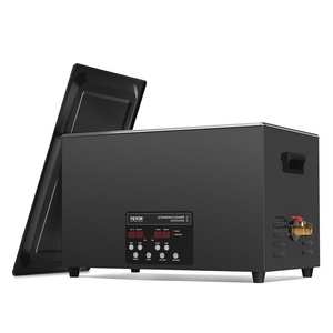 VEVOR 2L Ultra Sonic Cleaner, 60W Digital Sonic Cleaning Machine with Gentle Mode & Upgraded Degassing, 40kHz Ultrasound Cleaner Machine with Heater & Timer for Jewelry, Glasses, Tools, Retainer(30L)