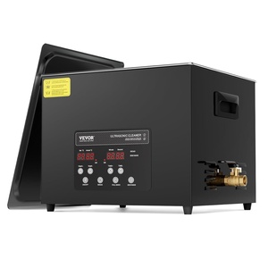 VEVOR 2L Ultra Sonic Cleaner, 60W Digital Sonic Cleaning Machine with Gentle Mode & Upgraded Degassing, 40kHz Ultrasound Cleaner Machine with Heater & Timer for Jewelry, Glasses, Tools, Retainer(15L)