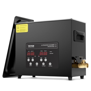 VEVOR 2L Ultra Sonic Cleaner, 60W Digital Sonic Cleaning Machine with Gentle Mode & Upgraded Degassing, 40kHz Ultrasound Cleaner Machine with Heater & Timer for Jewelry, Glasses, Tools, Retainer(6L)
